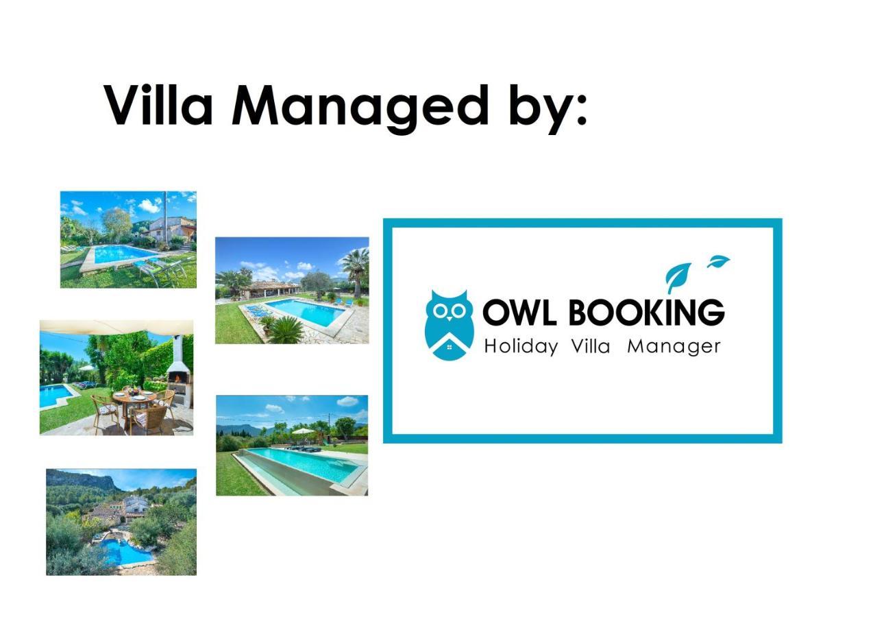 Owl Booking Villa Alqueria Alt - Fantastic Mountain Views Campanet Exterior foto